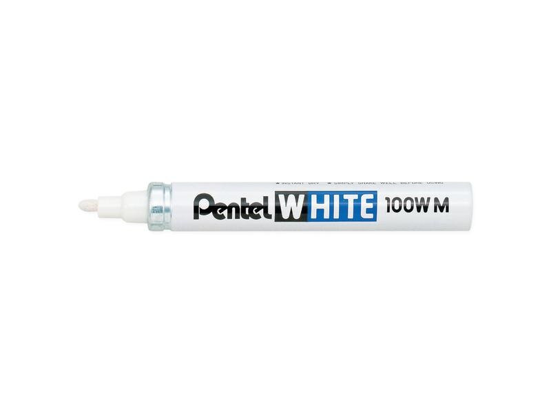 pentel Permanent-Marker 100 W Weiss