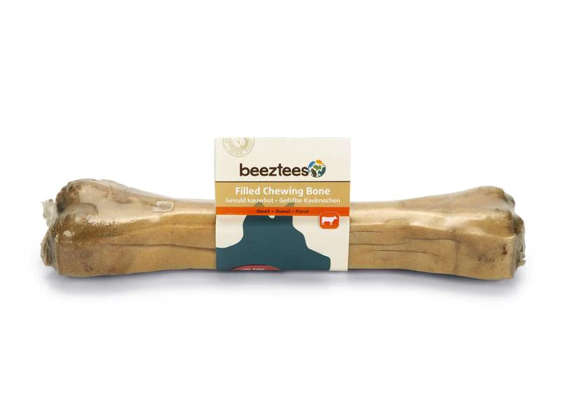 Beeztees Kausnack Knochen mit Pansen, 25 cm, 1 Stk.
