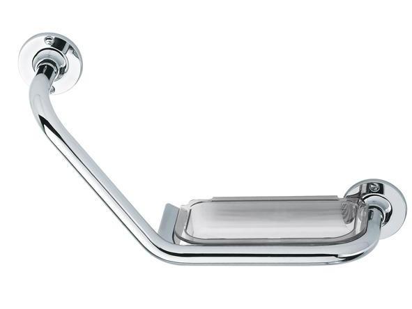 diaqua® Wannengriff 37 x 11.5 x 24 cm,  Chrom, mit Schale