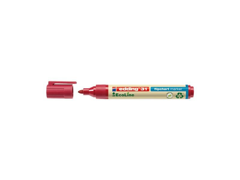 edding Flipchart-Marker 31 EcoLine Rot