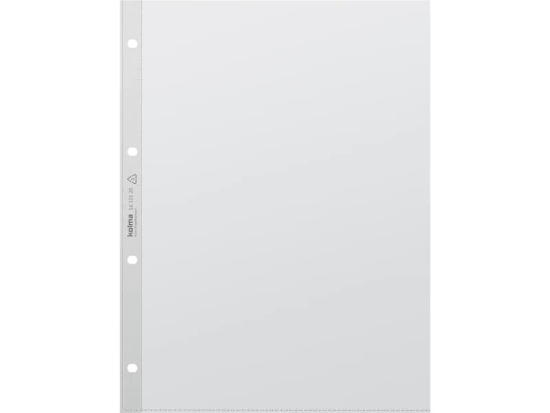 Kolma Zeigetasche A4 CopyResistant Transparent, 100 Stück