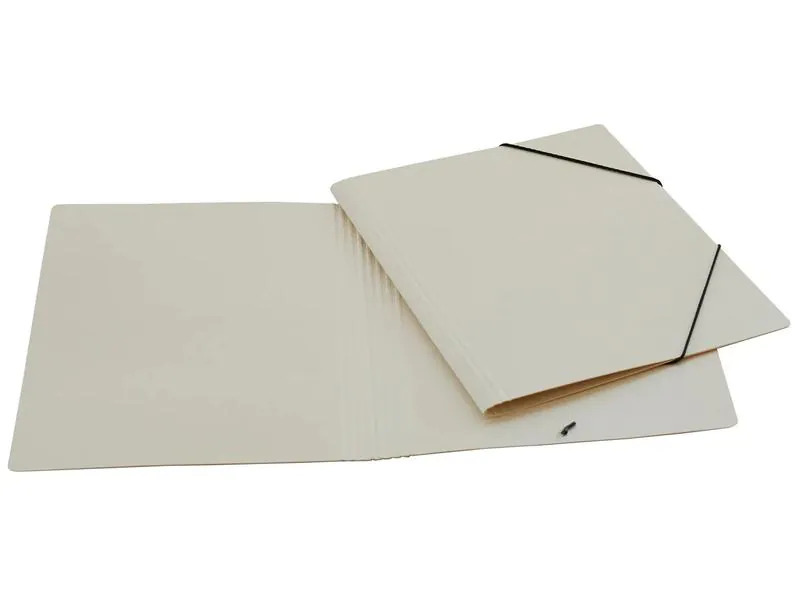 EROLA Gummibandmappe A4 Pressspan Chamois