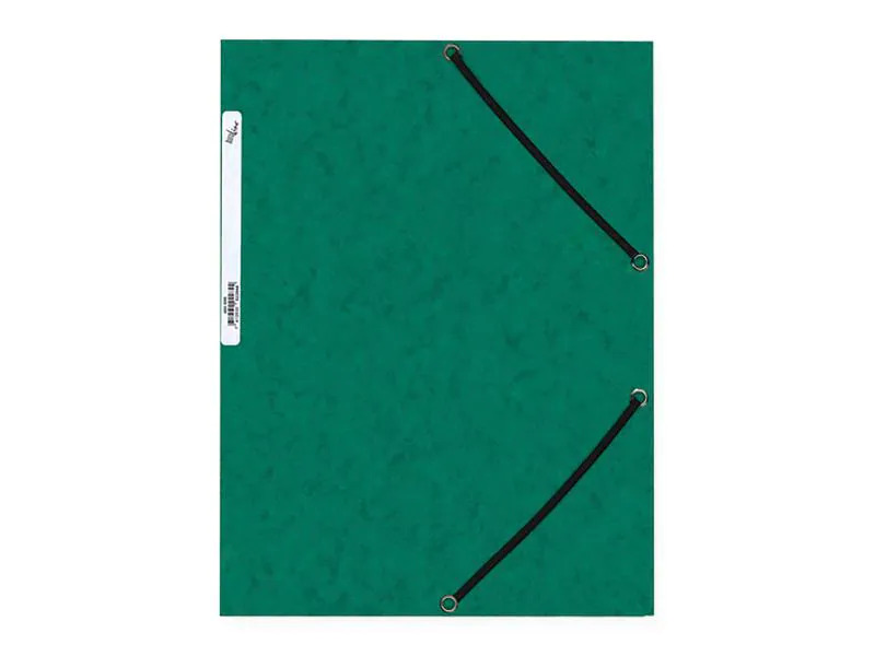 Büroline Gummibandmappe Karton, A4 Dunkelgrün
