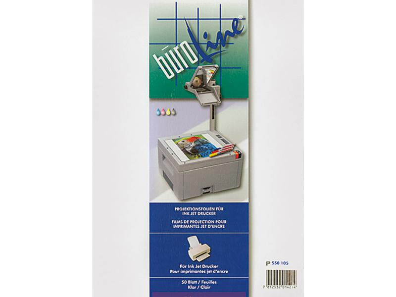 Büroline Projektionsfolie OHP A4 50 Blatt