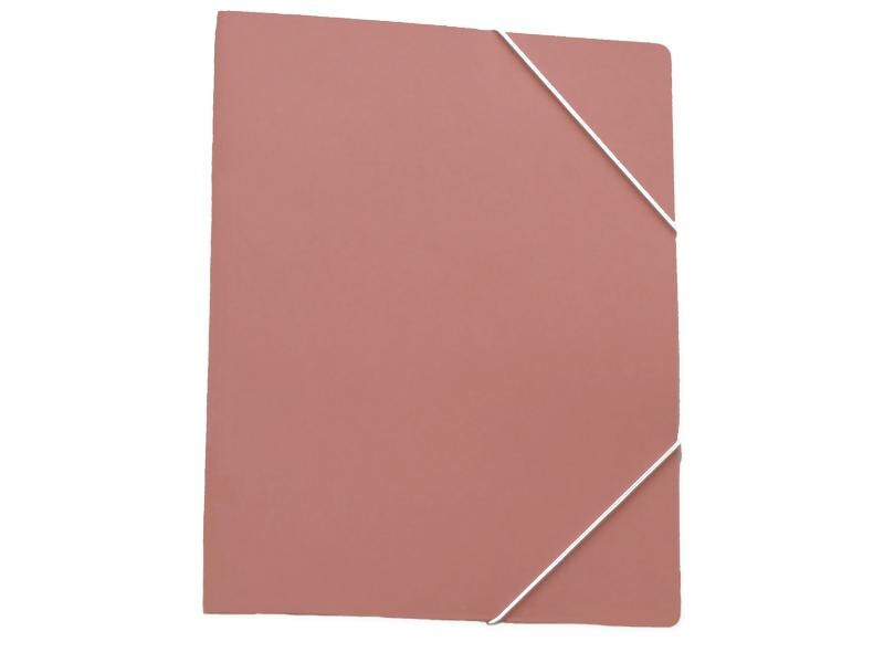 EROLA Gummibandmappe A4 Karton, Rot