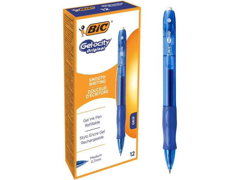 BIC Gelschreiber Gelocity 0.35 mm, Blau, 1 Stück