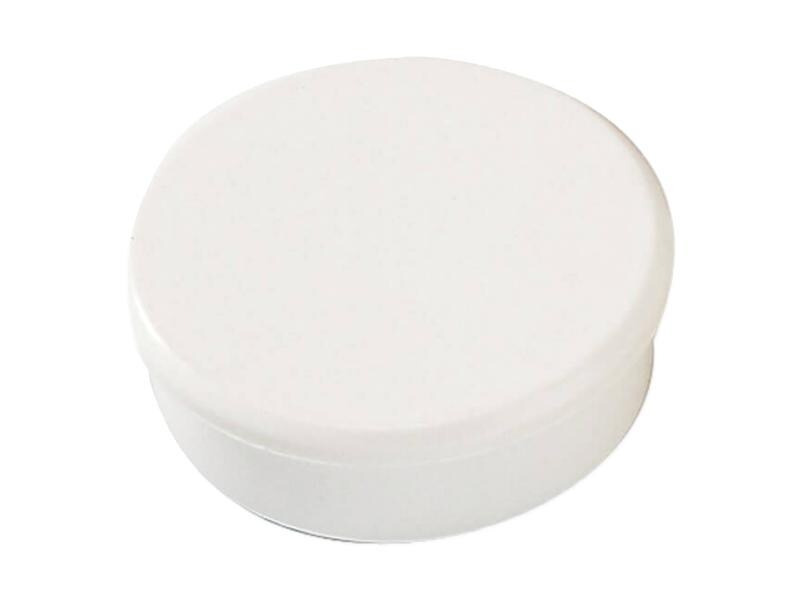Berec Haftmagnet Ø 20 mm, 10 Stück, Weiss