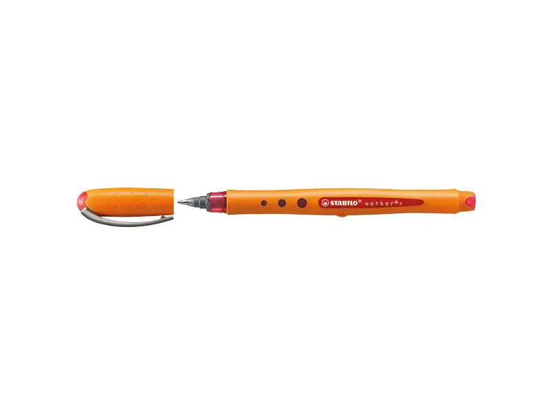 STABILO Rollerball Worker Rot