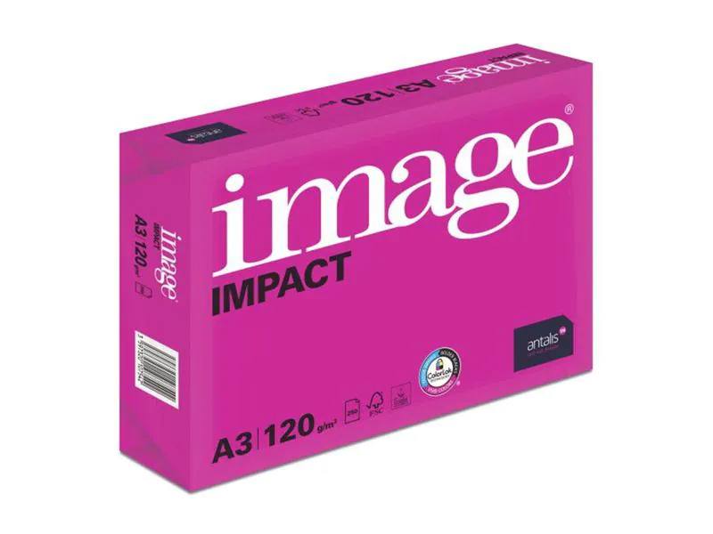 Image Kopierpapier Image Impact A3,  120 g/m², 250 Blatt