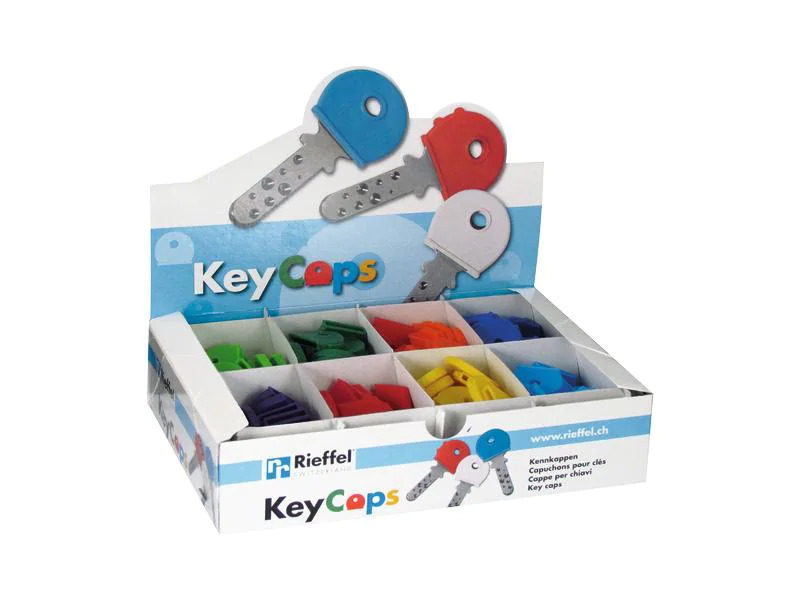 Robert Rieffel Schlüsselkappen 100 Stück, Assortiert