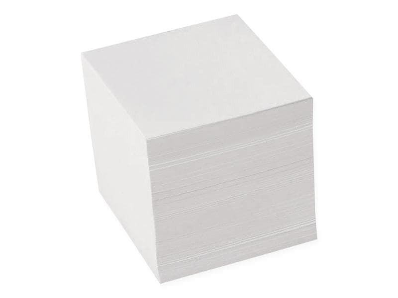 Büroline Notizzettel 90 x 90 mm Weiss, blanko, 700 Blatt