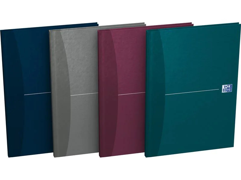 Oxford Notizbuch A4, Gebunden, Kariert, Assortiert