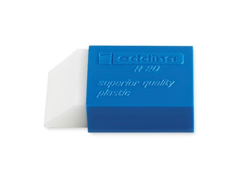 edding Radiergummi R20 Blau/Weiss