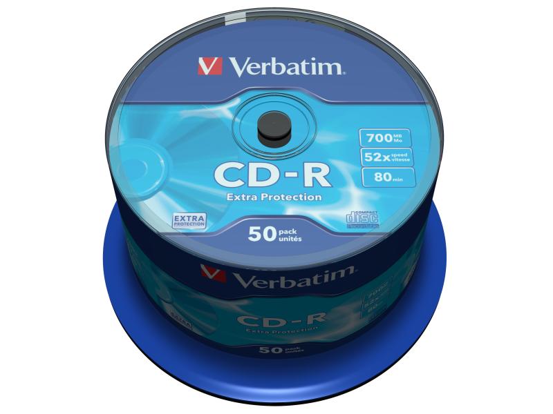 Verbatim CD-R 0.7 GB, Spindel (50 Stück)