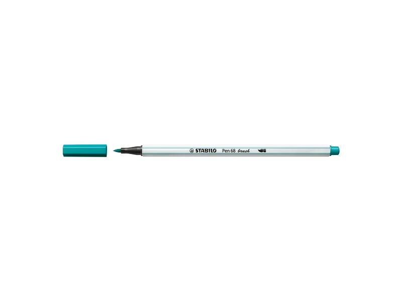 STABILO Fasermaler Pen 68 brush Türkisblau
