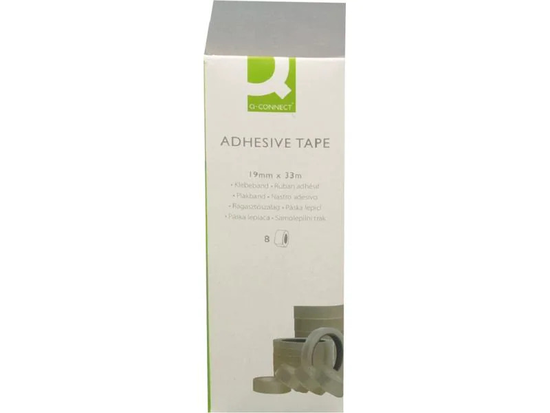 CONNECT Klebeband 19 mm x 33 m, 1 Rollen, Transparent
