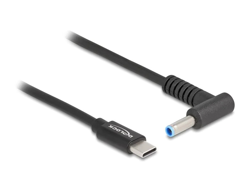 Delock Ladekabel USB-C zu HP 4.5 x 3.0 mm Stecker 1.5 m