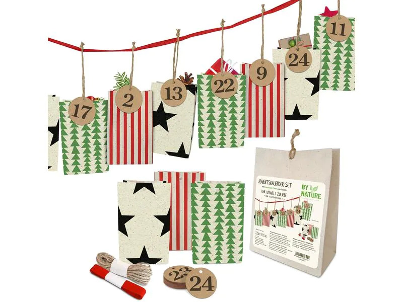 Braun + Company Adventskalender Set by Nature 24 Tüten