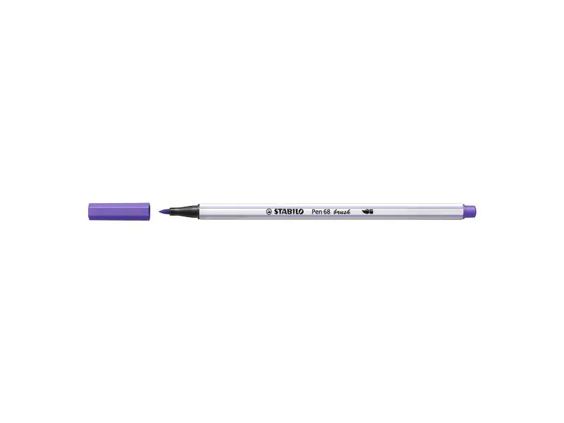 STABILO Fasermaler Pen 68 brush Violett