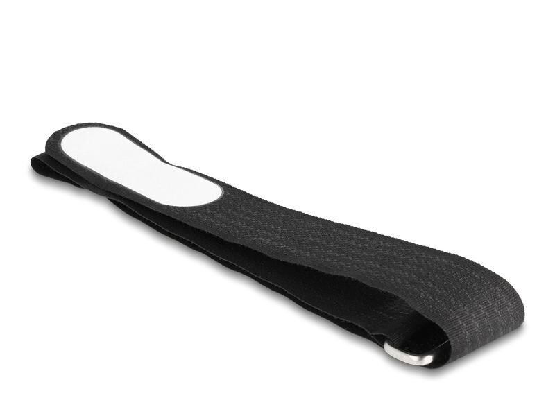 Delock Klettkabelbinder Schwarz 457 mm x 25 mm 5 Stück