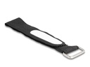 Delock Klettkabelbinder Schwarz 203 mm x 20 mm 5 Stück