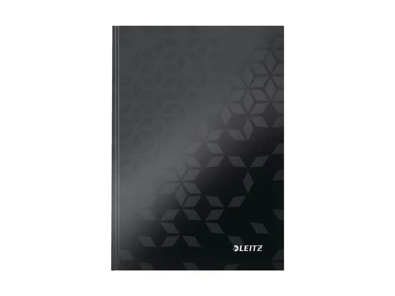 Leitz Notizbuch WOW A5, Kariert, Schwarz