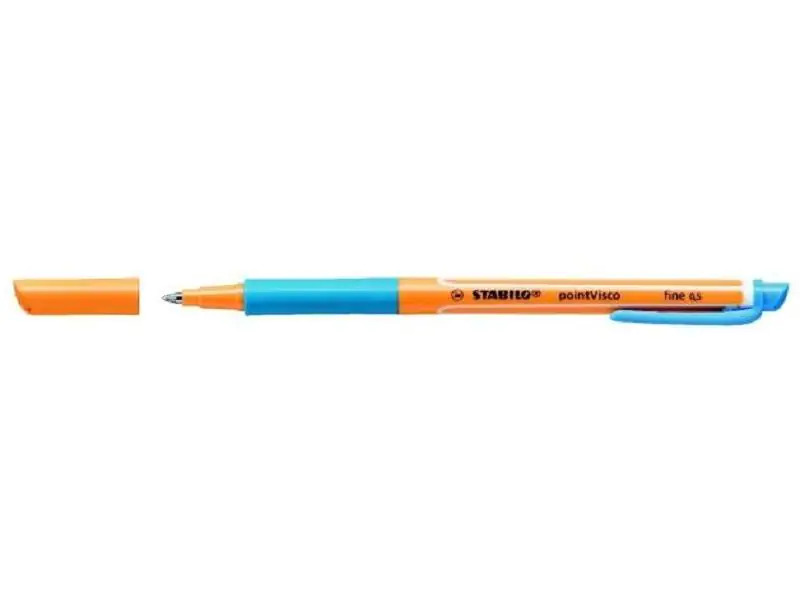 STABILO Rollerball Visco Gel-Rollerball 0.5 mm, Hellblau