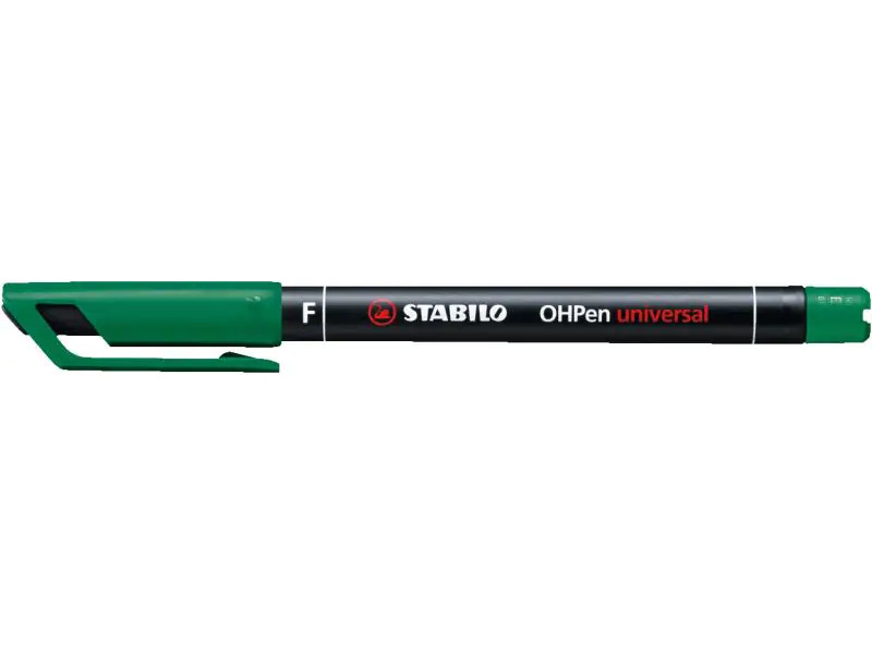 STABILO Folienstift OHPen universal F Permanent, Grün