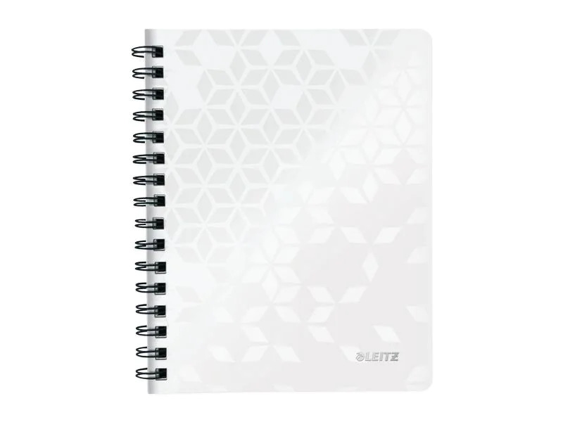 Leitz Notizheft WOW College A5, Liniert, Weiss