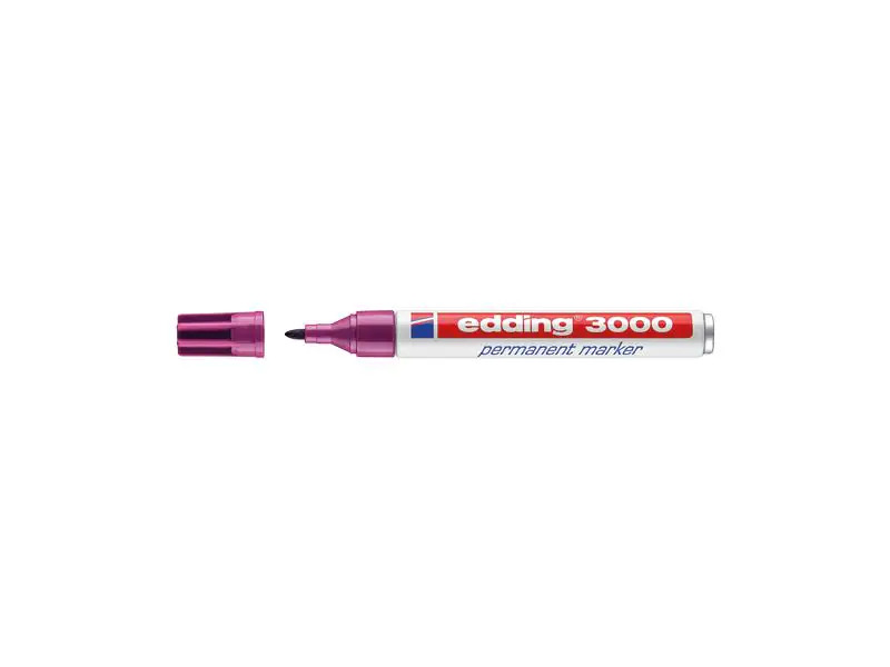 edding Permanent-Marker 3000 Rotviolett