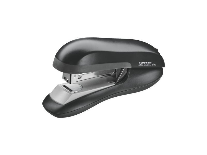 Rapid Heftgerät Flat Clinch F30, 30 Blatt, Schwarz