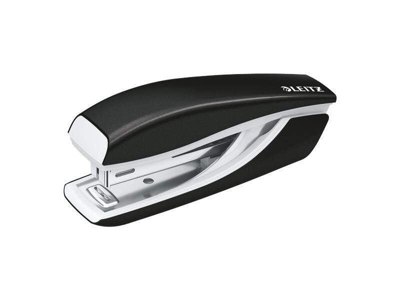 Leitz Heftgerät NeXXt WOW Mini 10 Blatt, Schwarz