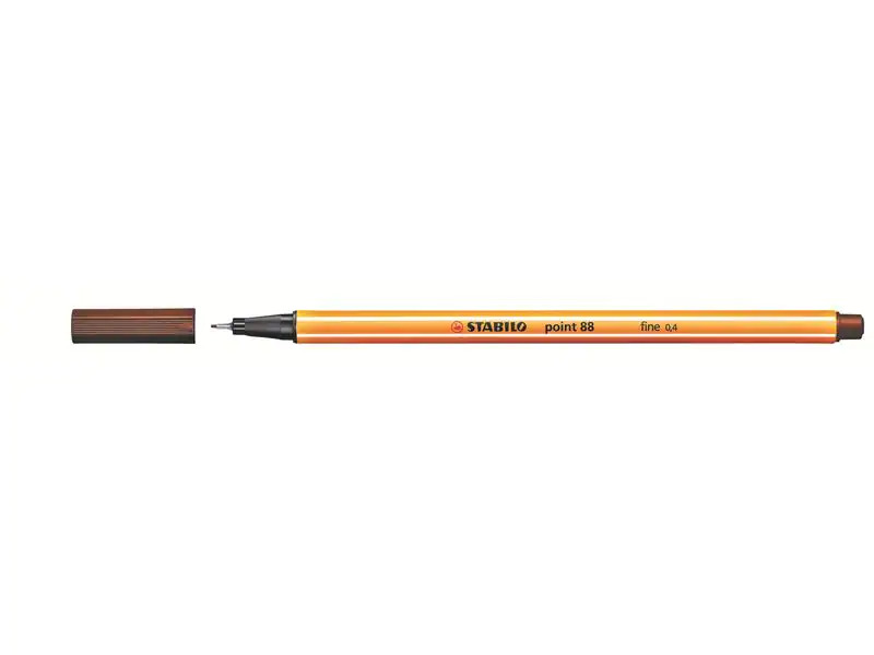STABILO Fineliner point 88 0.4 mm, Braun