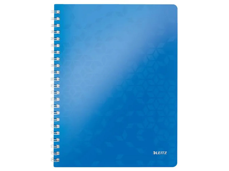 Leitz Notizheft WOW College A4, Kariert, Blau