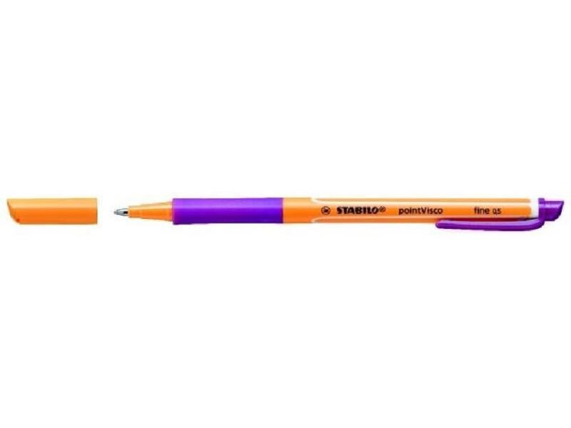 STABILO Rollerball Visco Gel-Rollerball 0.5 mm, Violett