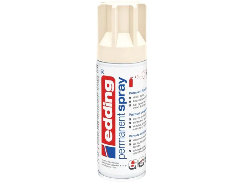 edding Acrylspray  5200 200 ml, Elfenbein
