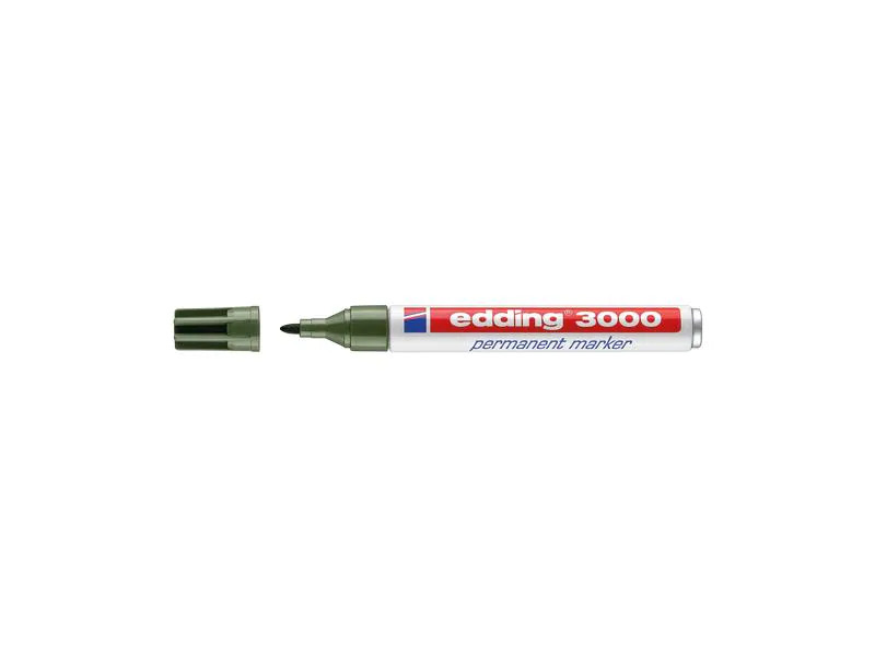 edding Permanent-Marker 3000 Olivgrün