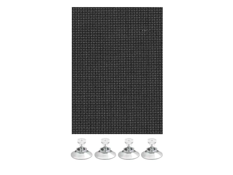 Gardinia Sonnenschutz 100 cm x 200 cm, Schwarz