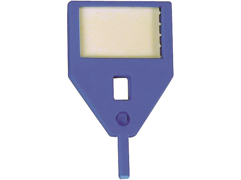 Robert Rieffel Schlüsselanhänger Visu-Color 10 Stück, Blau