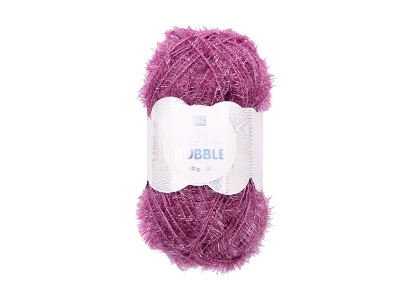 Rico Design Wolle Creative Bubble 50 g Lila