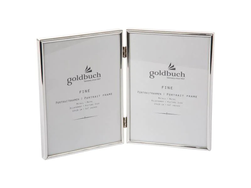 Goldbuch Bilderrahmen Fine Silber, 13 x 18 cm