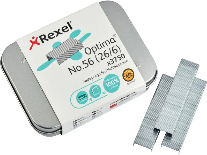 Rexel Heftklammer Optima Nr. 56, 3750 Stück