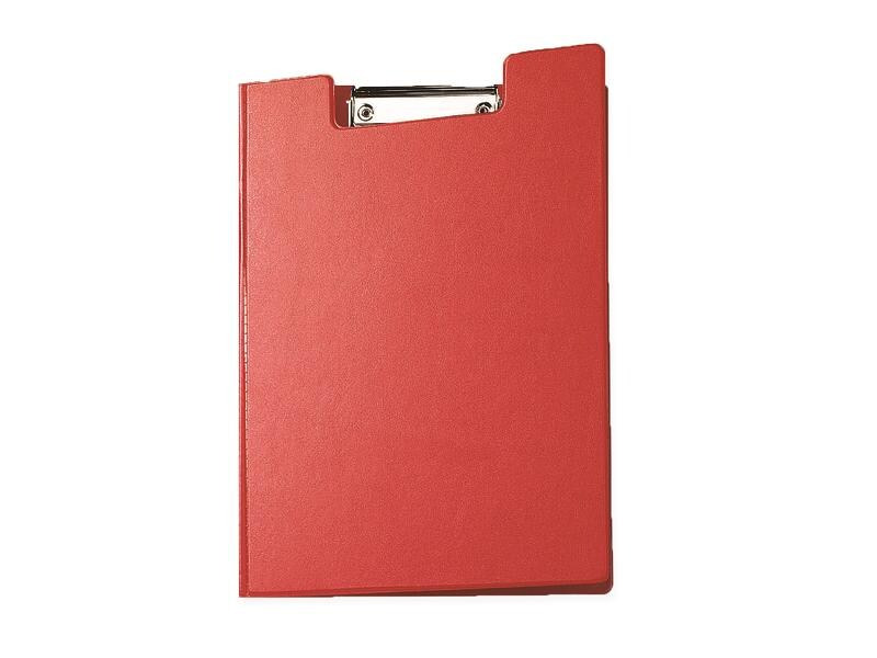 Maul Dokumentenhalter mit Folienüberzug und Deckel Rot