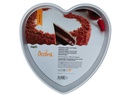 Decora Motiv-Backform Herz, Ø 20 cm, Silber