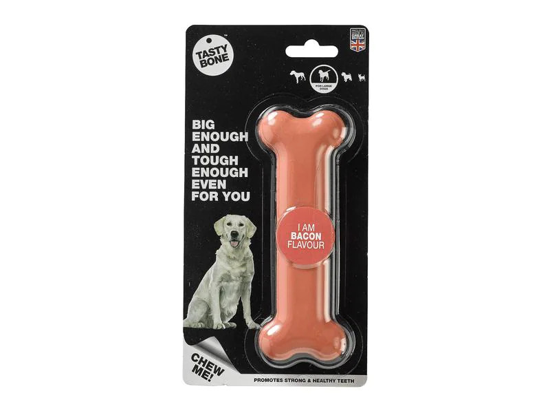 Tasty Bone Spielzeugknochen mit Speckgeschmack, L