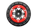 Proline Felgen 2.2/3.0 Split Six Front, Rot/Schwarz 2 Stück