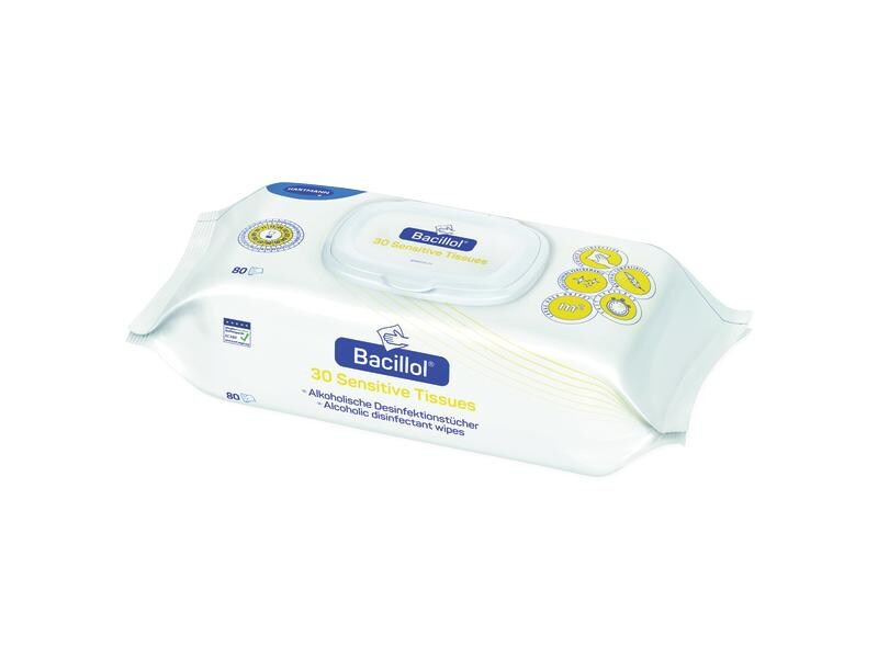 Bacillol 30 Tissues Sensitiv Desinfektion 1 Packung à 80 Stück