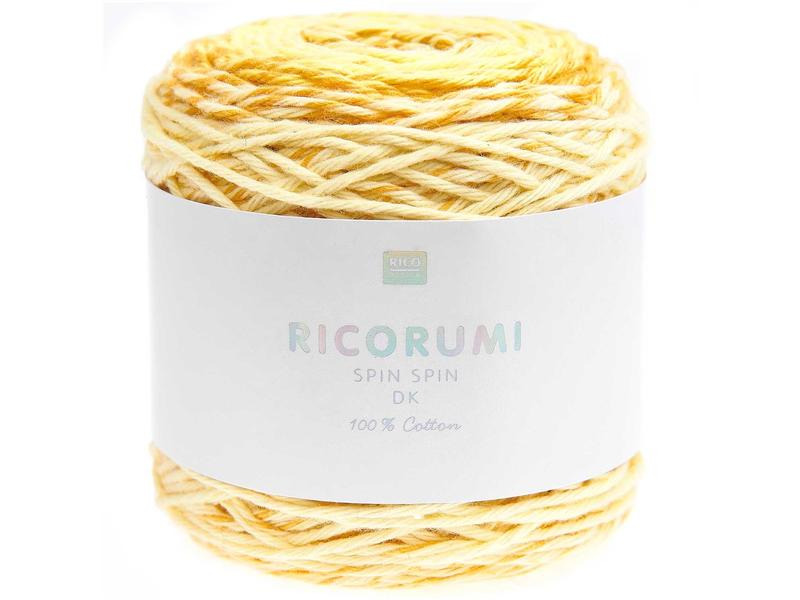 Rico Design Wolle Ricorumi Spin Spin 50 g, Gelb