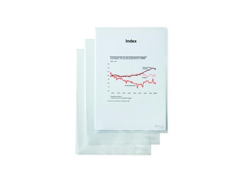 Büromaterial Sichthülle A5 Transparent, 50 Stück
