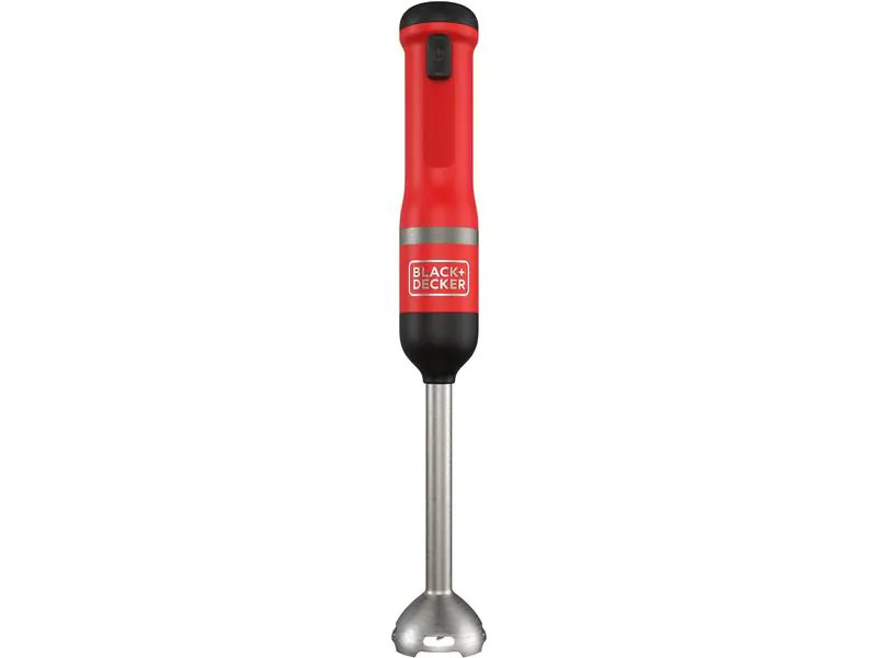 BLACK+DECKER Stabmixer BCKM1016KSR-QW Rot, 6-teilig